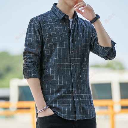 black grid dress shirts